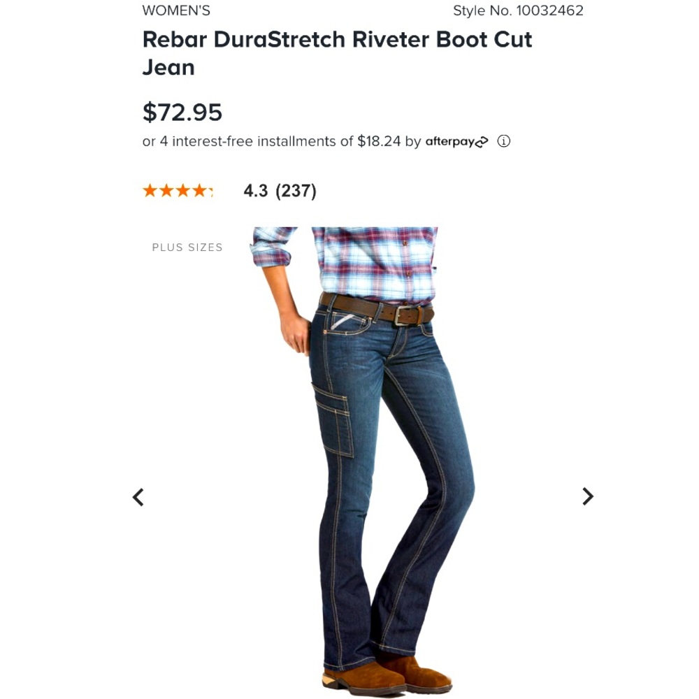 ARIAT Rebar DuraStretch Riveter Bootcut Jeans